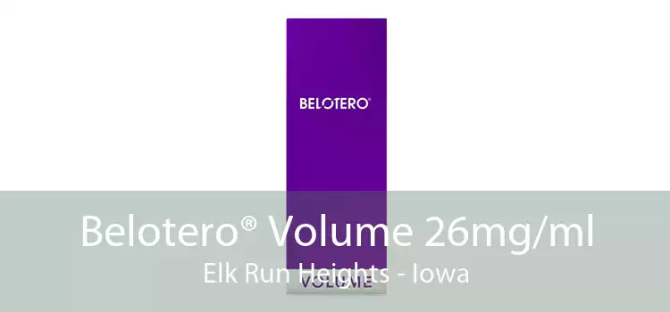 Belotero® Volume 26mg/ml Elk Run Heights - Iowa