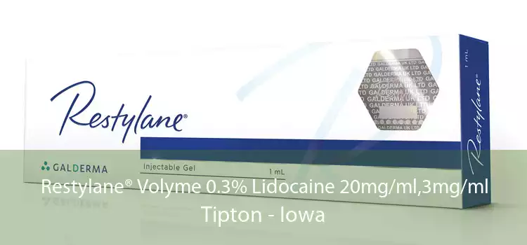 Restylane® Volyme 0.3% Lidocaine 20mg/ml,3mg/ml Tipton - Iowa