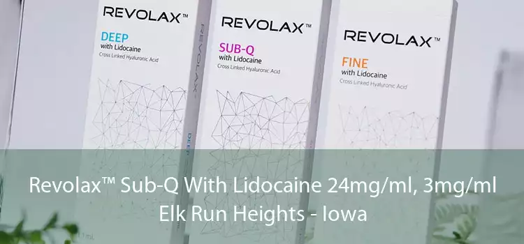 Revolax™ Sub-Q With Lidocaine 24mg/ml, 3mg/ml Elk Run Heights - Iowa