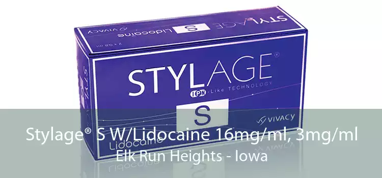 Stylage® S W/Lidocaine 16mg/ml, 3mg/ml Elk Run Heights - Iowa