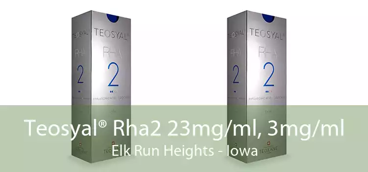 Teosyal® Rha2 23mg/ml, 3mg/ml Elk Run Heights - Iowa