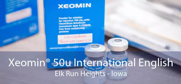 Xeomin® 50u International English Elk Run Heights - Iowa